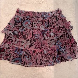 LoveShackFancy Ruffle Mini Skirt